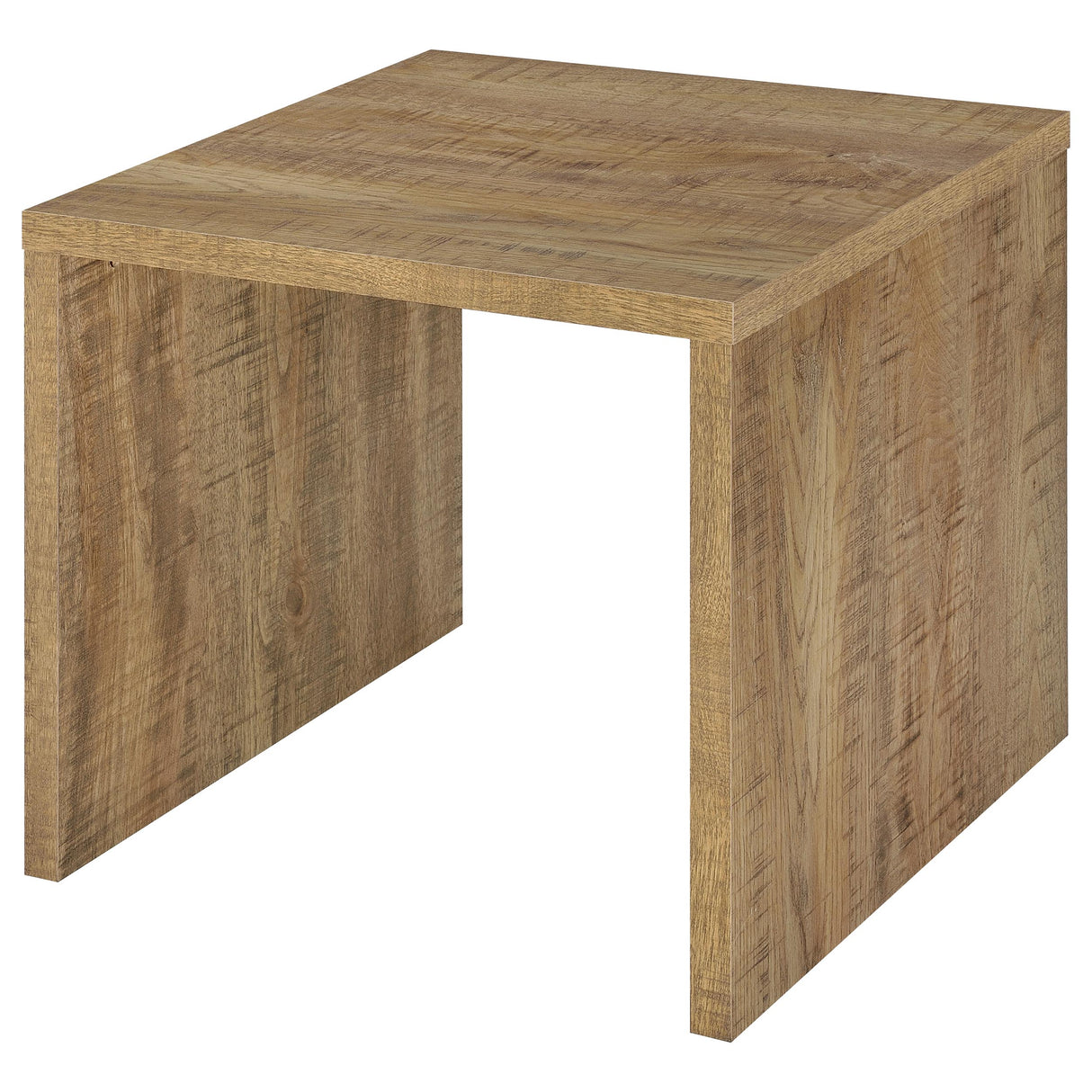 Canoga Engineered Wood Accent Side Table - Mango