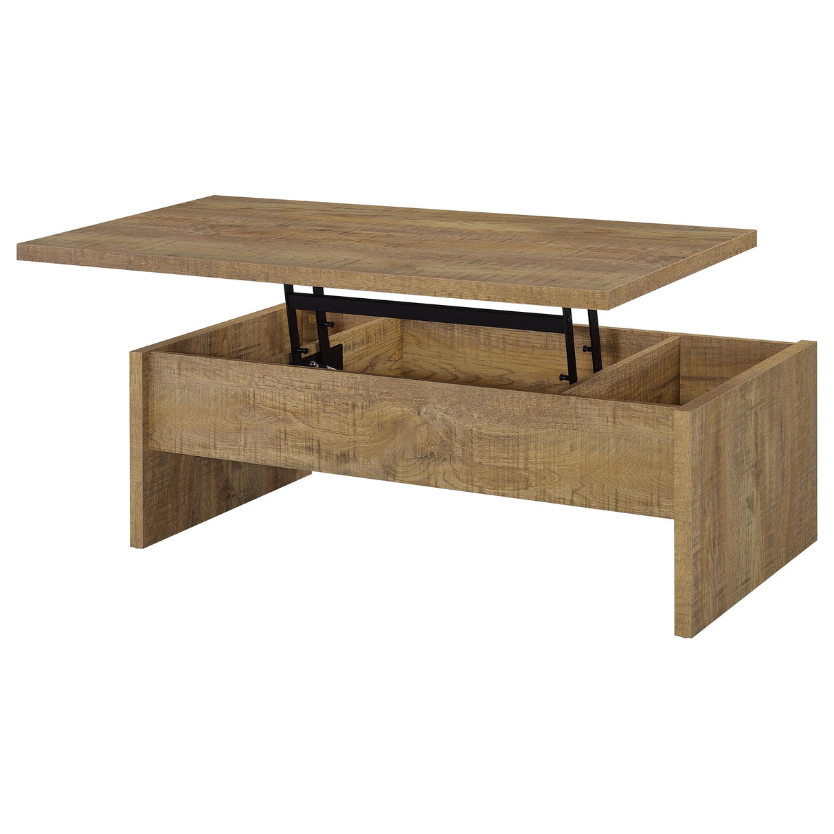 Canoga 2-Piece Lift Top Coffee Table Set, Mango