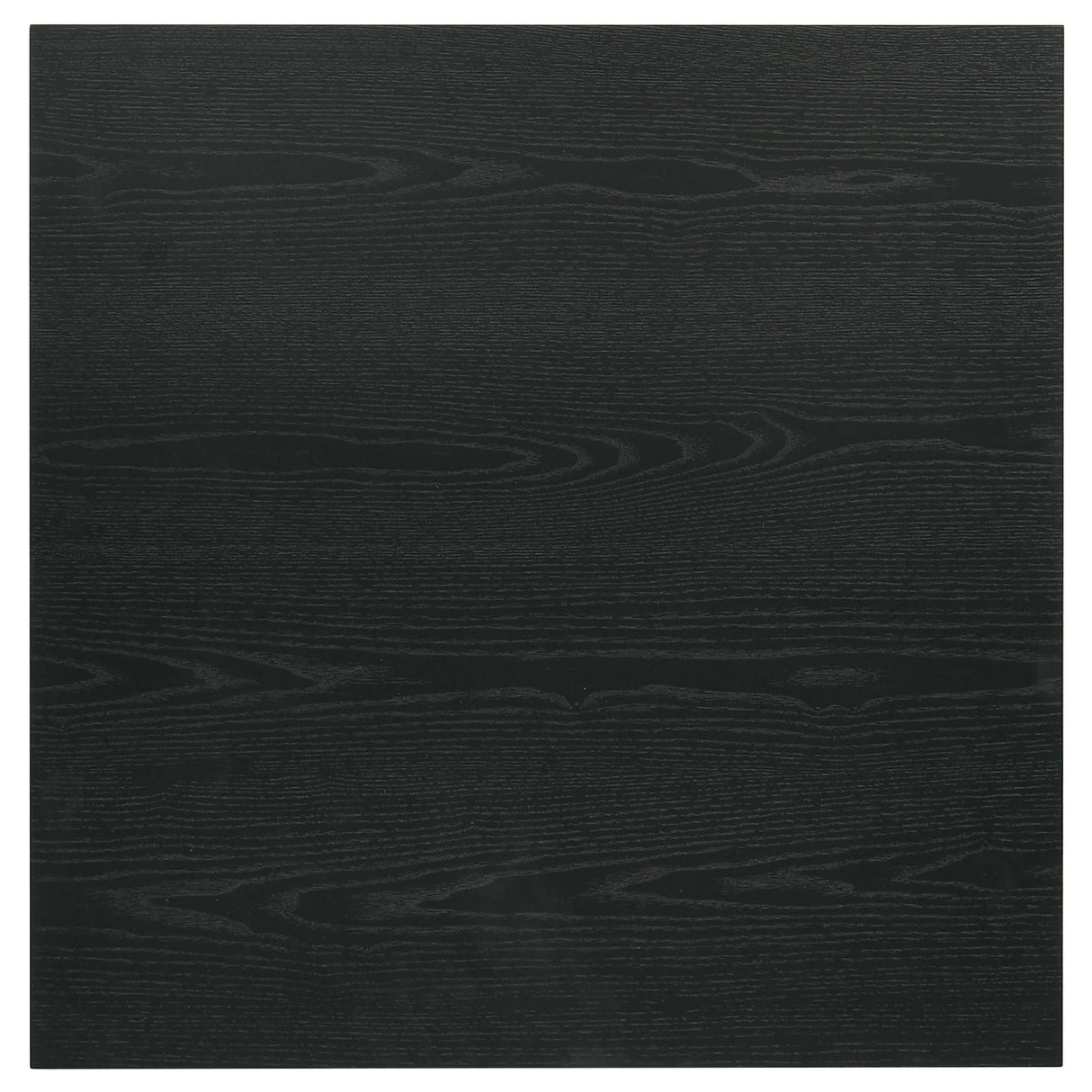 Decker Square Black End Table