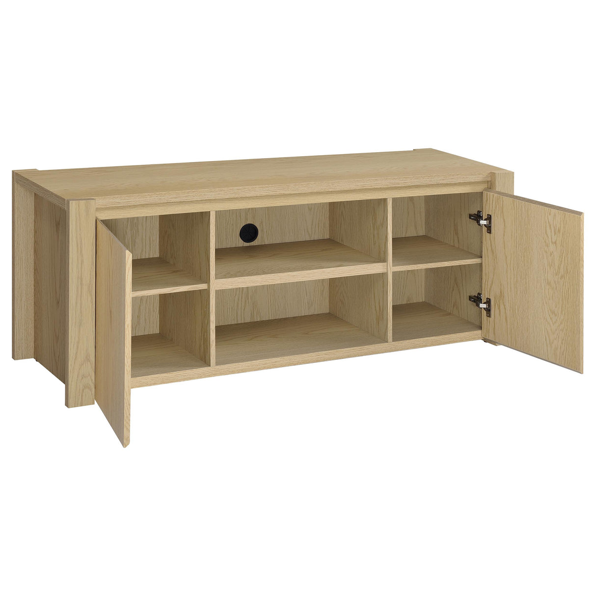 Laurelton 3-Piece Entertainment Center Light Oak