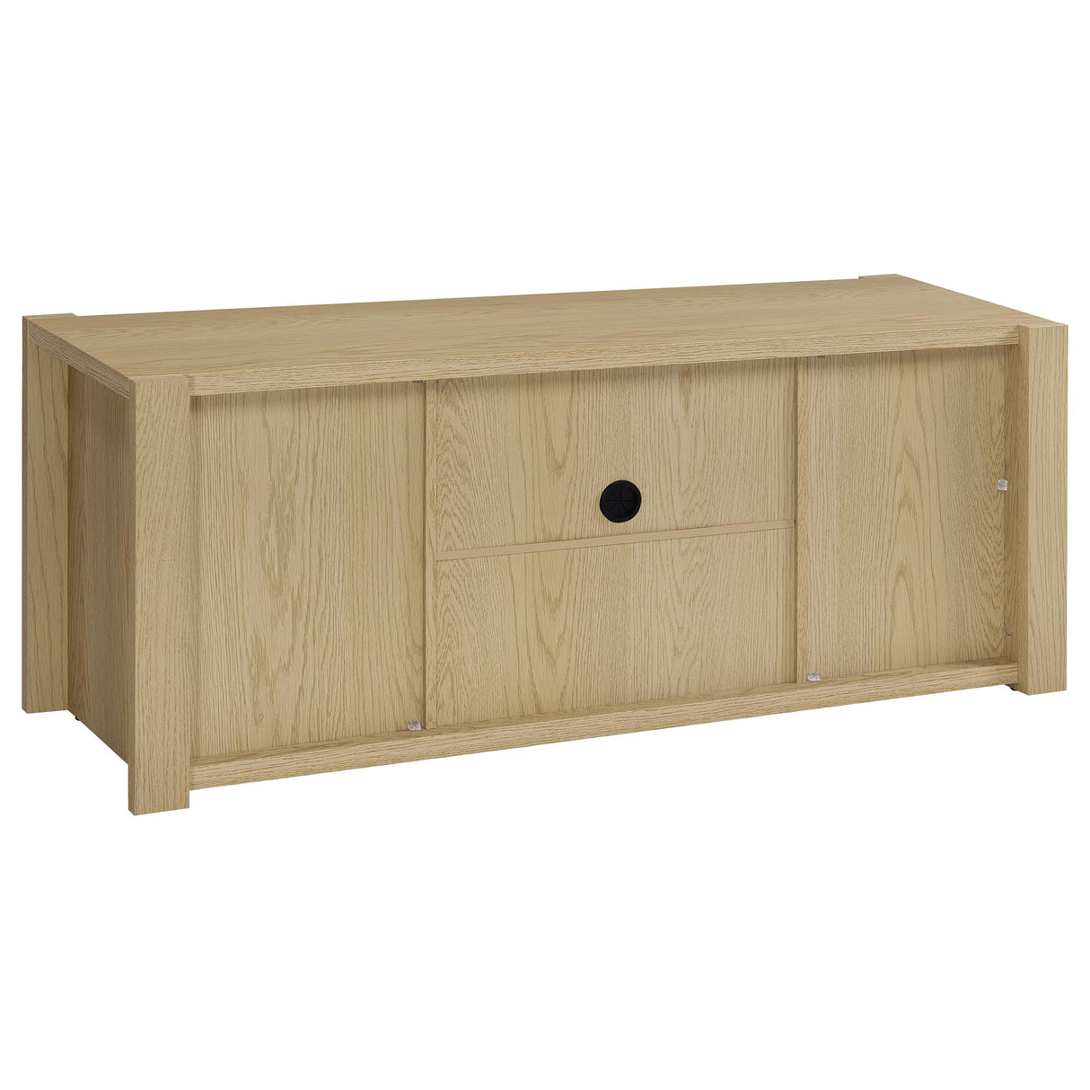 Laurelton 3-Piece Entertainment Center Light Oak