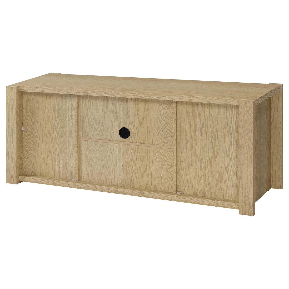 Laurelton 3-Piece Entertainment Center Light Oak