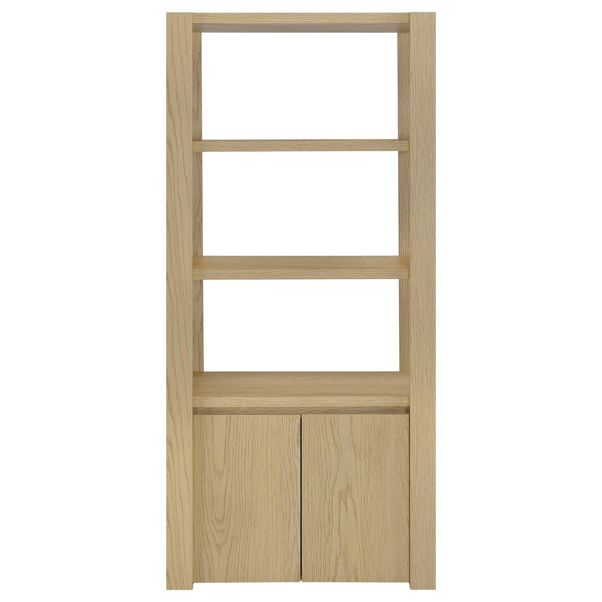 Laurelton 3-Shelf Media Tower Light Oak