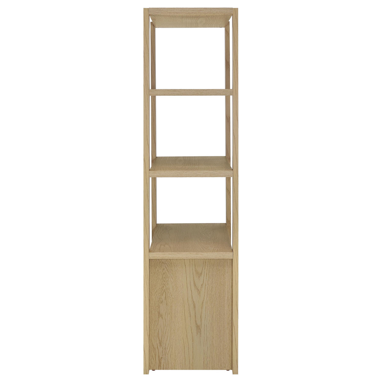 Laurelton 3-Shelf Media Tower Light Oak