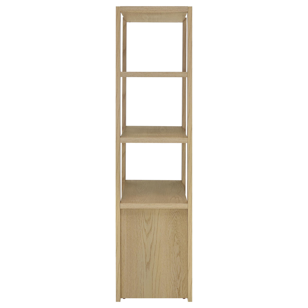 Laurelton 3-Shelf Media Tower Light Oak