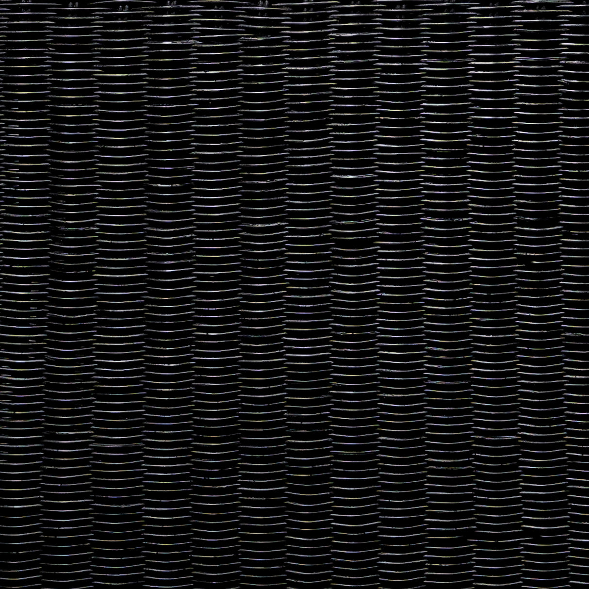 Cahya Woven Rattan Square Coffee Table in Black