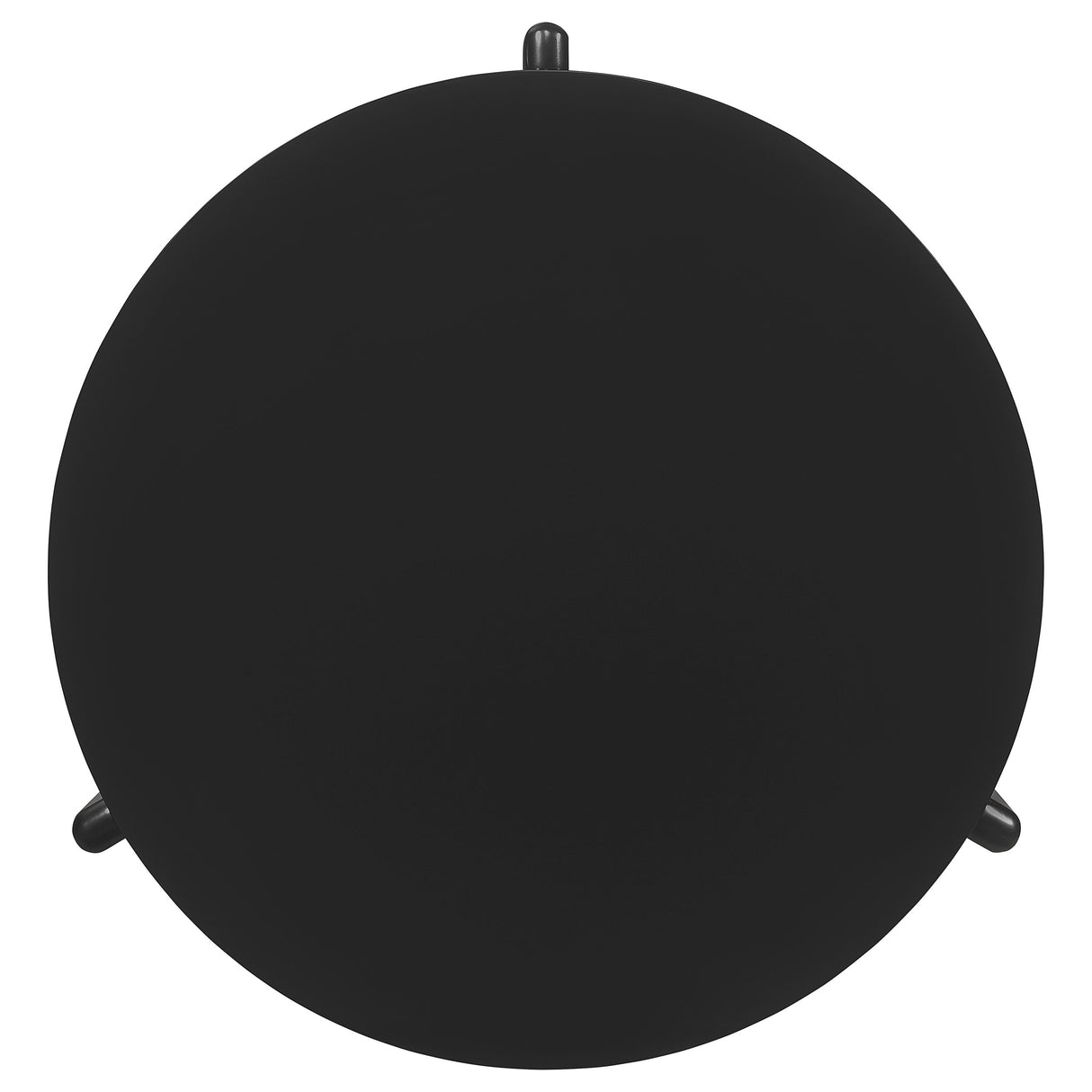 Cordova Round Solid Wood Coffee Table in Black