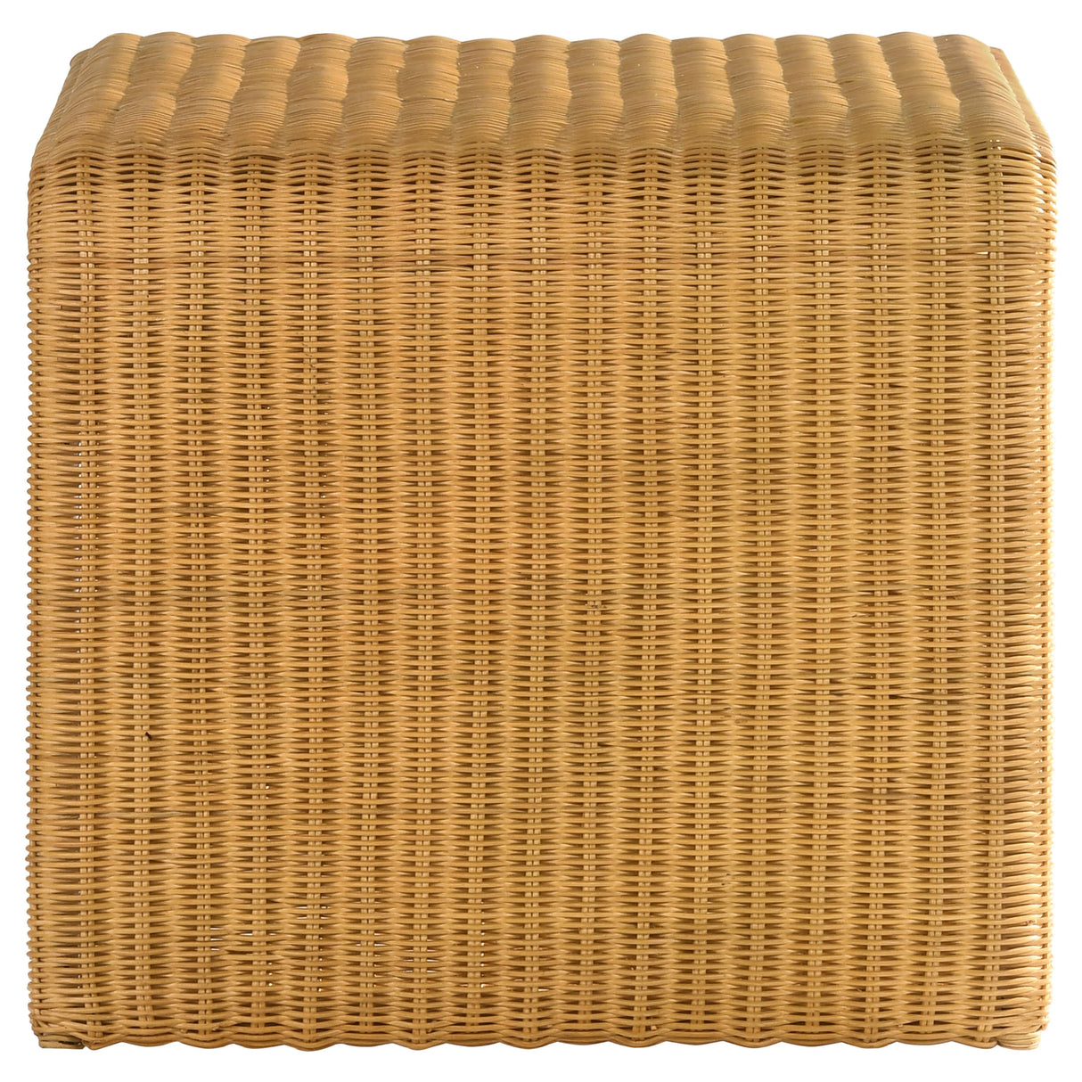 Cahya 2-Piece Rattan Coffee and End Table Set, Natural