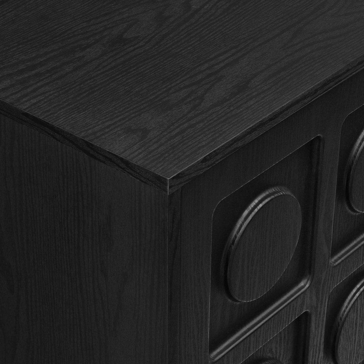 71 Inch Sculptural Grid TV Stand - TV Stands available at Alpine Outlets in Denver