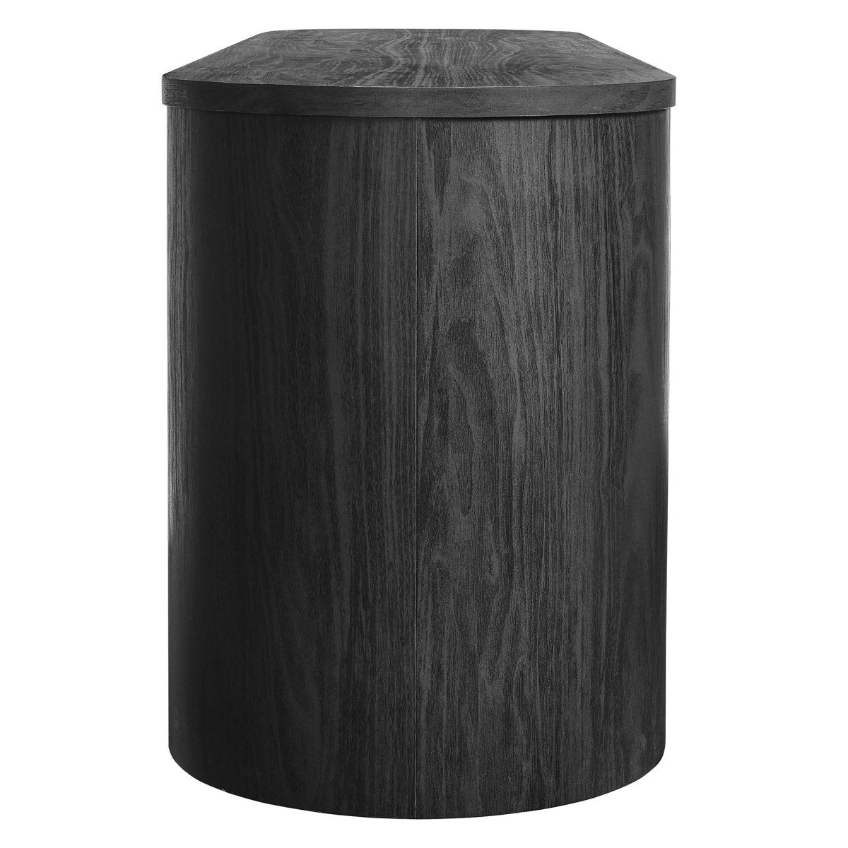 71 Inch Sophisticated Oval TV Cabinet - TV Stands available at Alpine Outlets in Denver