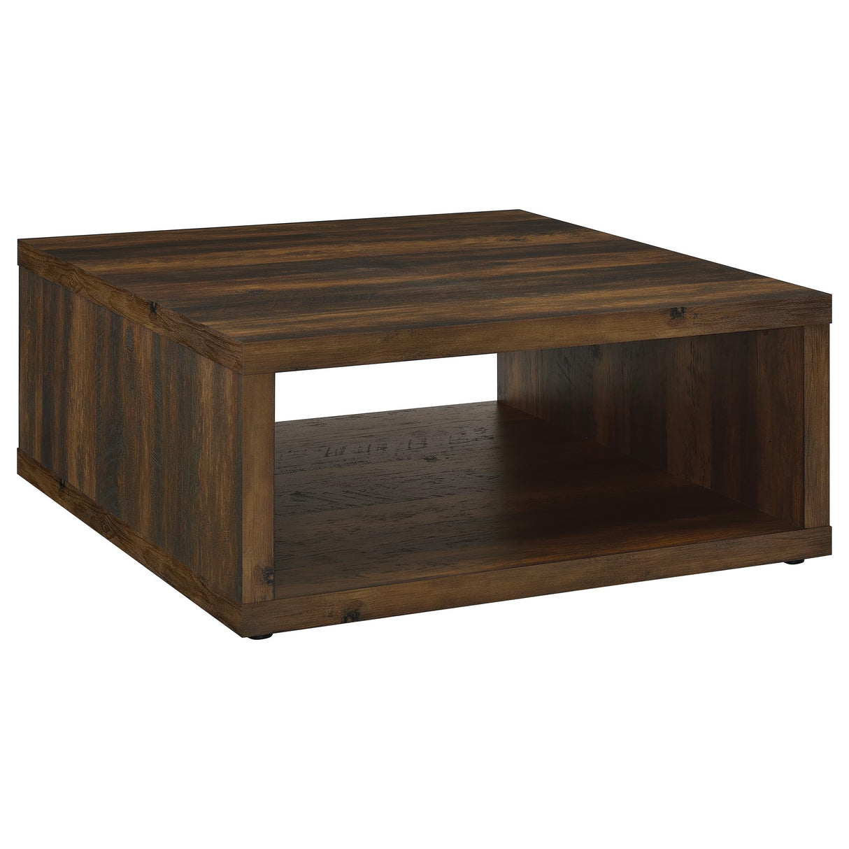 Frisco 2-Piece Coffee and End Table Set, Dark Pine
