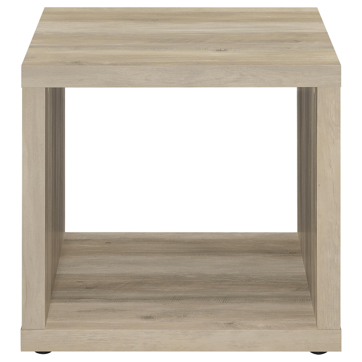 Frisco 2-Piece Coffee and End Table Set in Distressed Pine