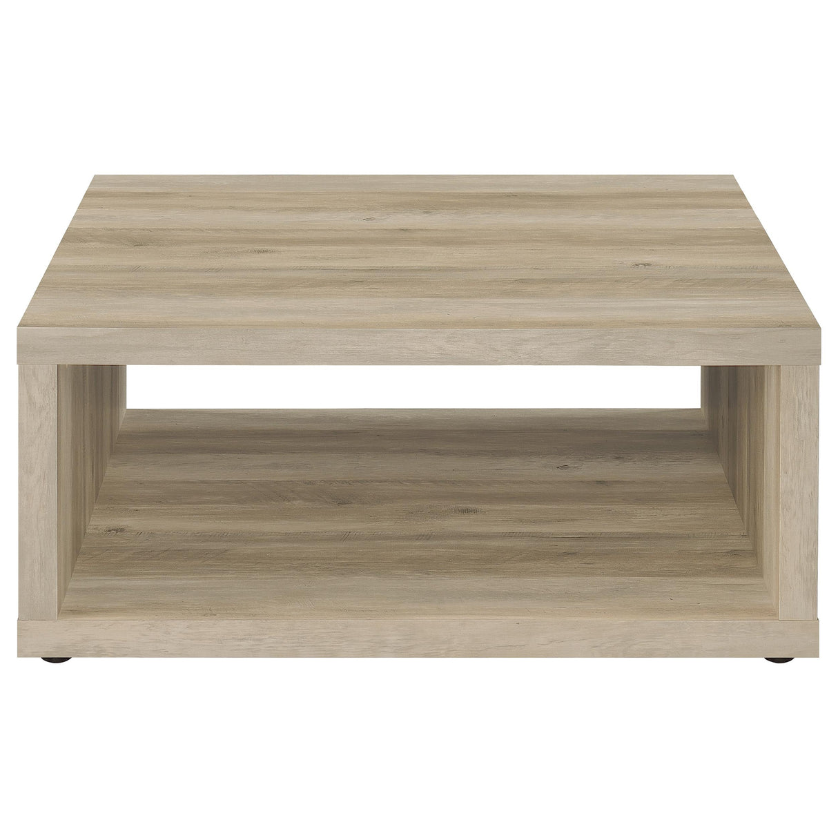 Frisco 2-Piece Coffee and End Table Set in Distressed Pine