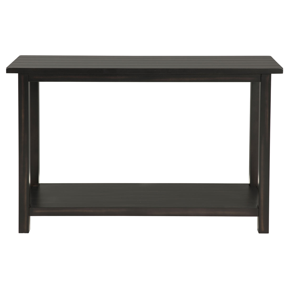 Payne Wood Entryway Console Table in Distressed Java