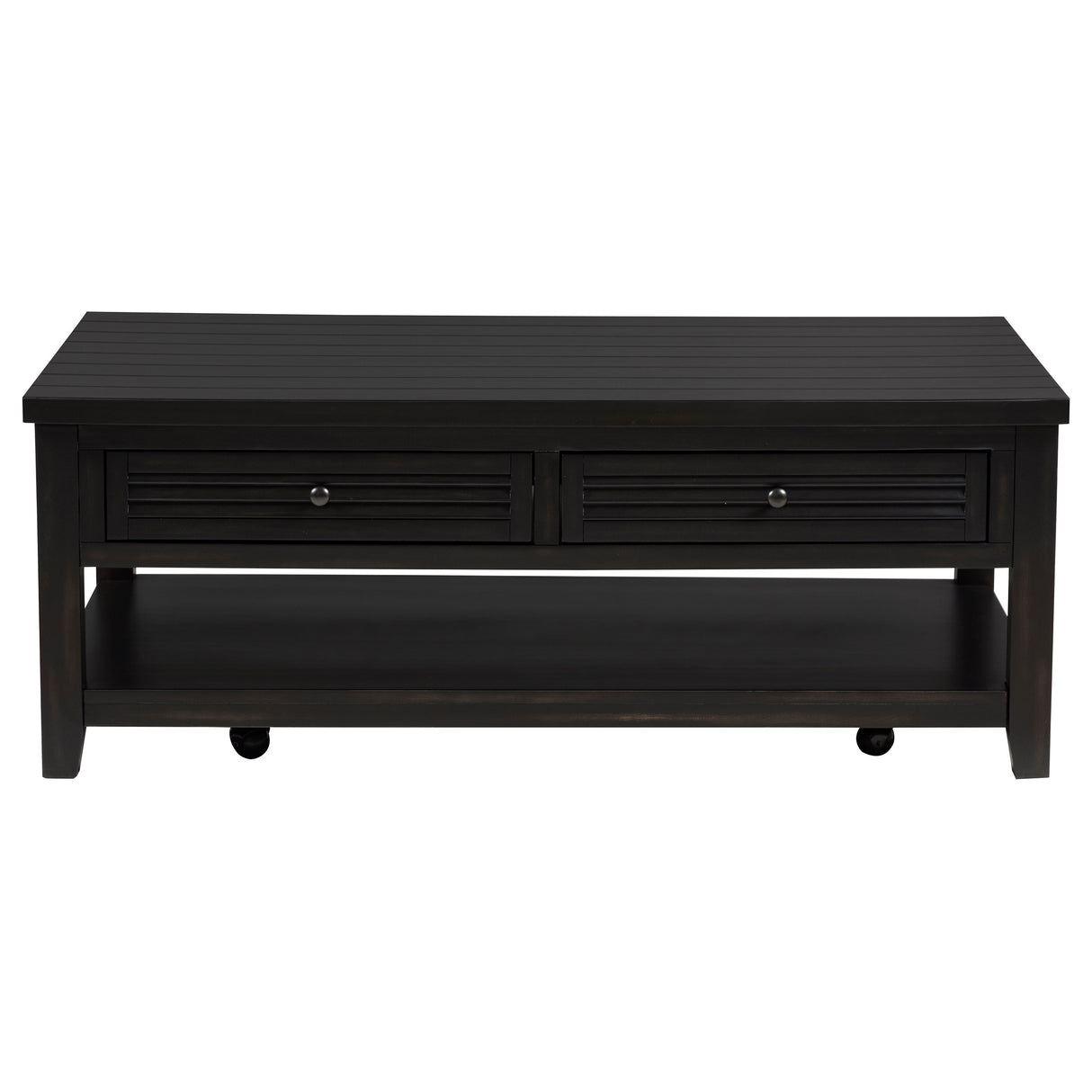 Concord 2-Piece Coffee and End Table Set, Distressed Java