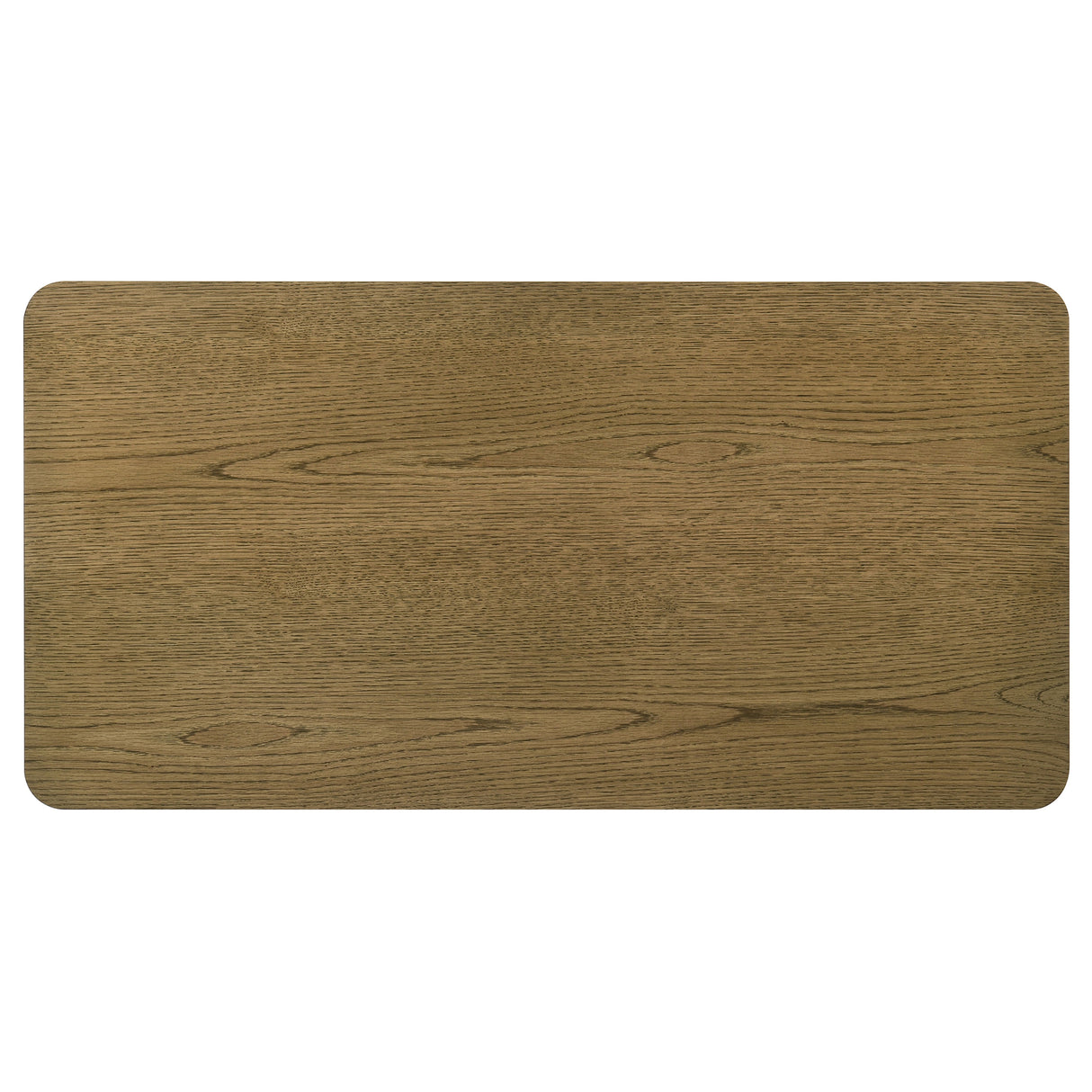 Castlewood Engineered Wood Cocktail Coffee Table, Brown Oak