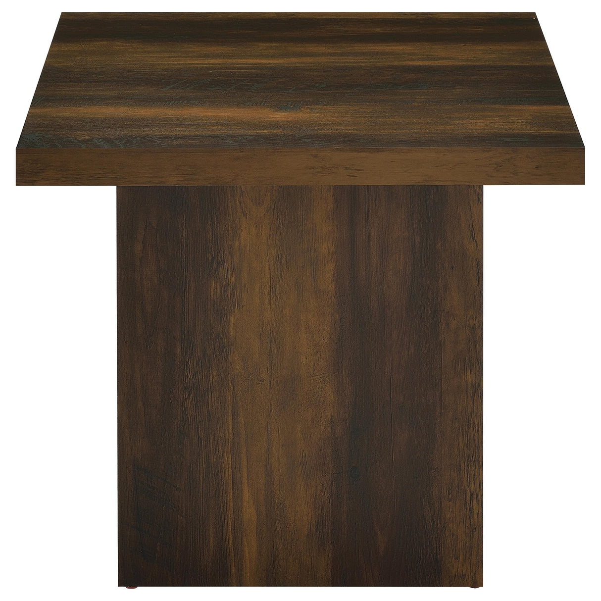 Devar Square Dark Pine End Table