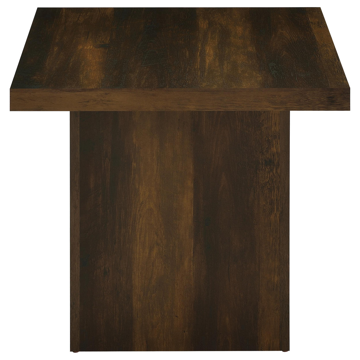 Devar Square Dark Pine End Table