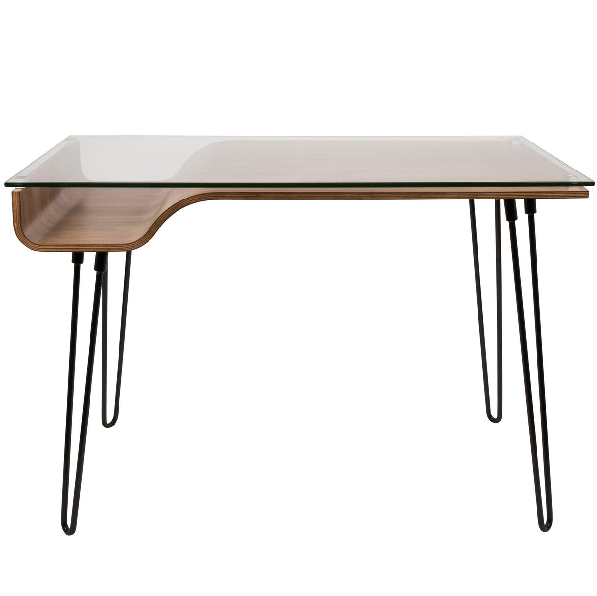 Avery - Mid-Century Modern Desk - Walnut
