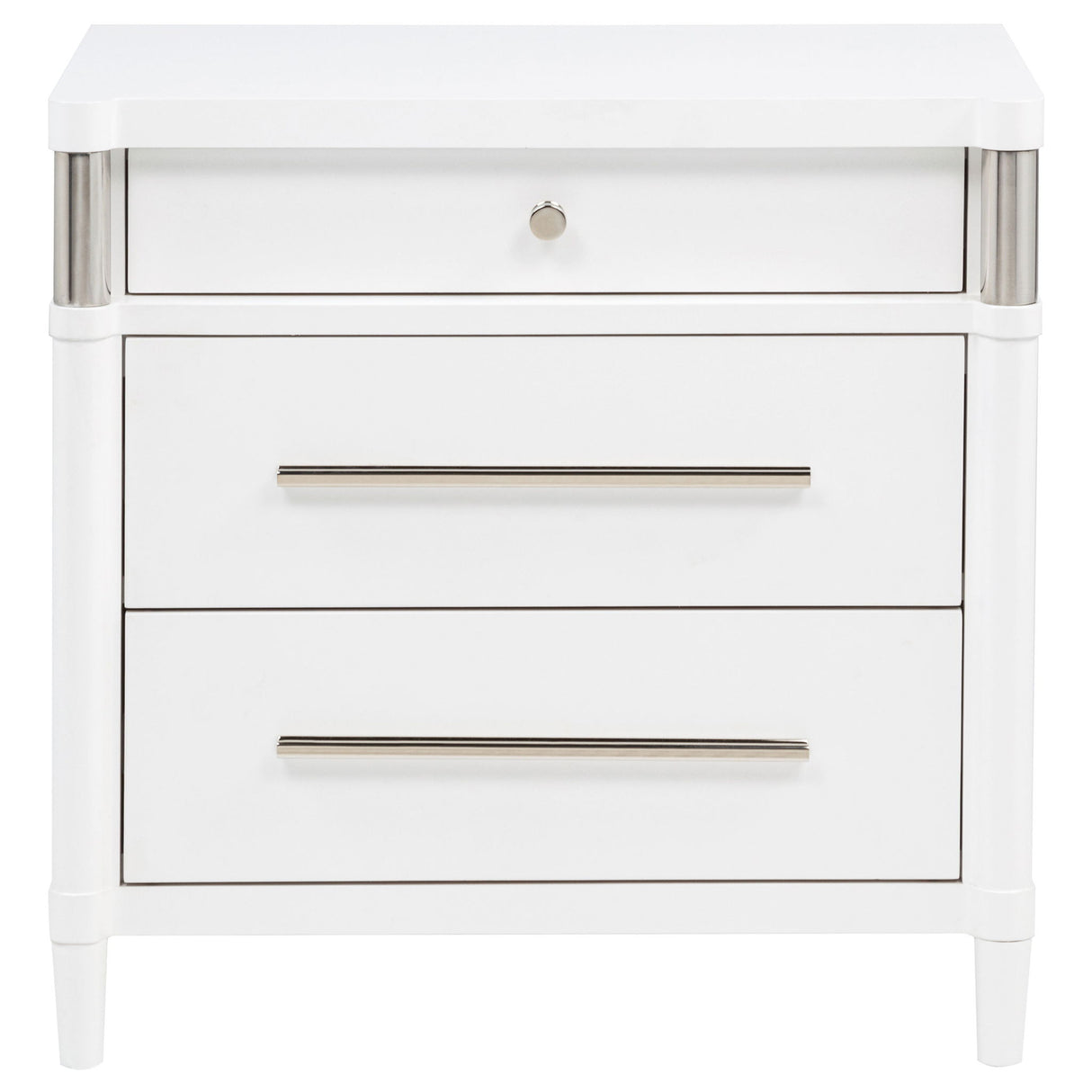 Robinson - 3 Drawer Nightstand - White