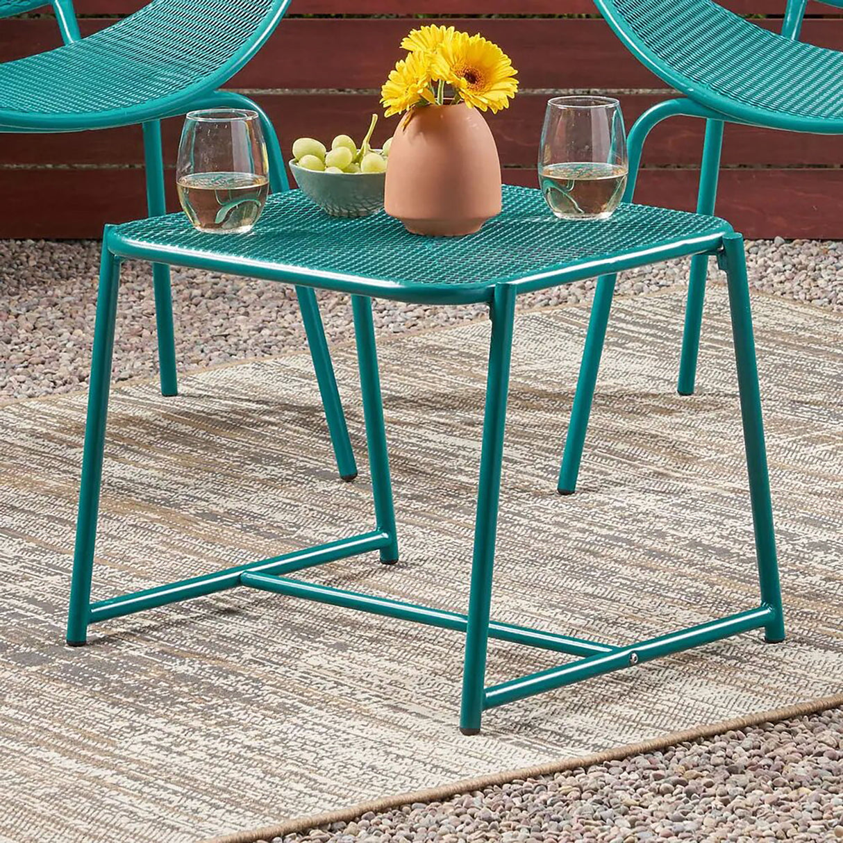 Outdoor Iron Chair With Design