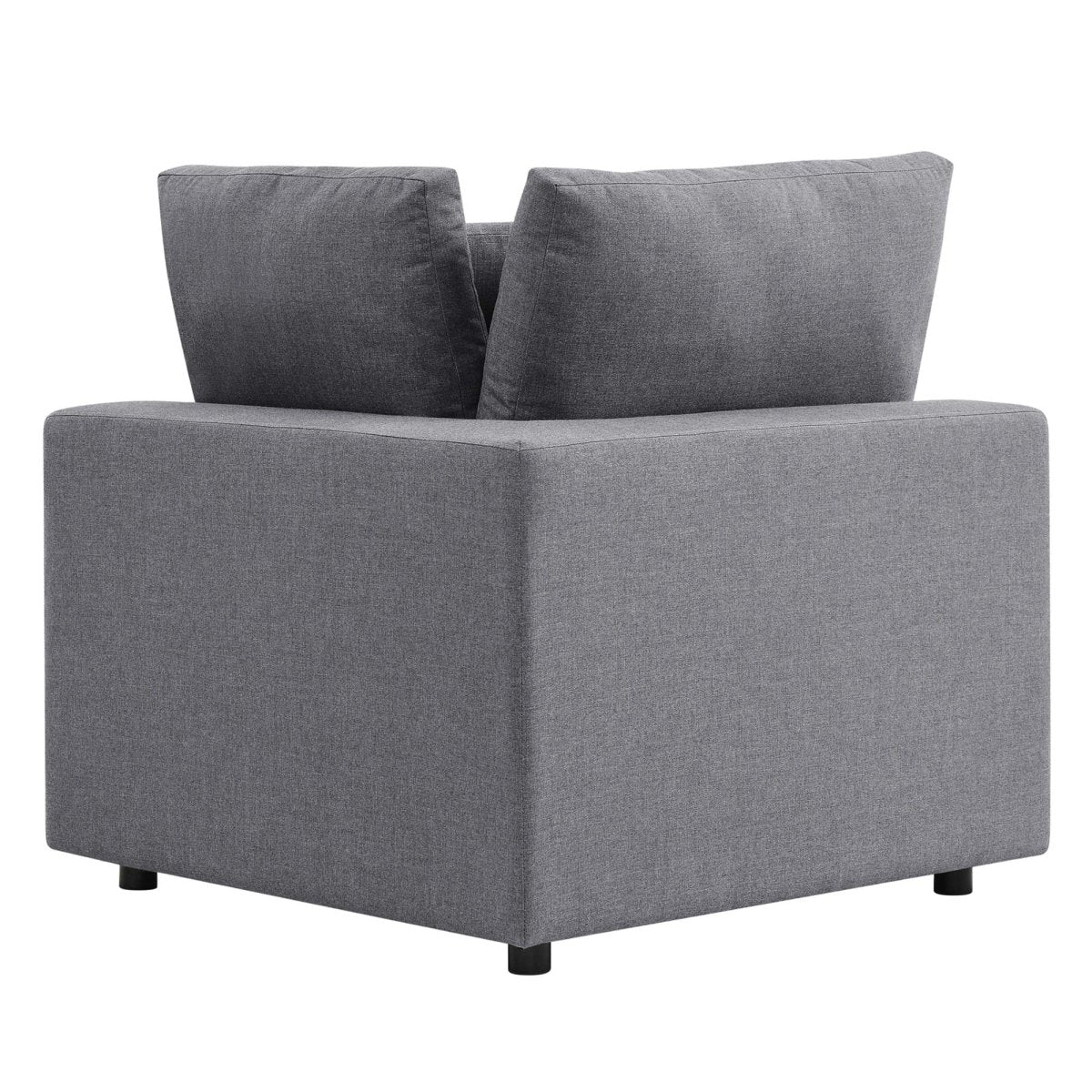 72" 2-Piece Modern Aluminum Outdoor Loveseat – Gray - Outdoor - Alpine Outlets