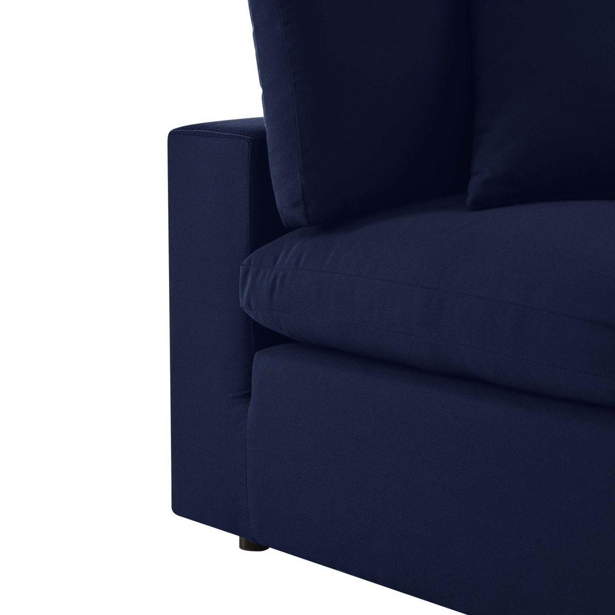 72" 2-Piece Modern Aluminum Outdoor Loveseat – Navy - Outdoor - Alpine Outlets