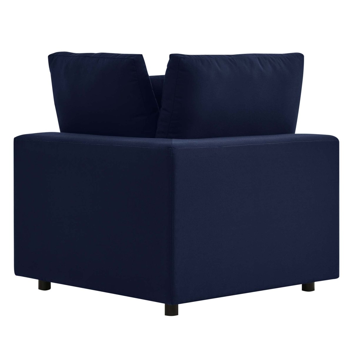 72" 2-Piece Modern Aluminum Outdoor Loveseat – Navy - Outdoor - Alpine Outlets