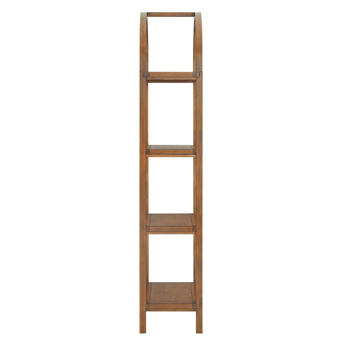 72" Large Arched Sculptural Pine Wood Bookshelf - Bookcases available at Alpine Outlets in Denver