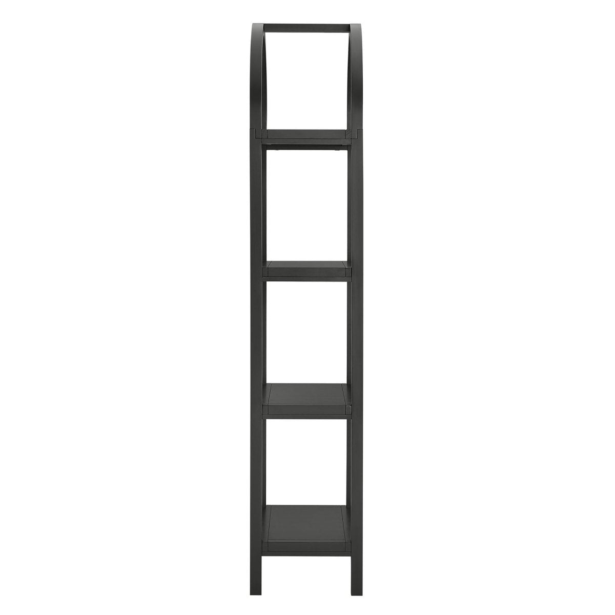 72" Tall Narrow Arched Sculptural Pine Wood Bookshelf - Bookcases available at Alpine Outlets in Denver