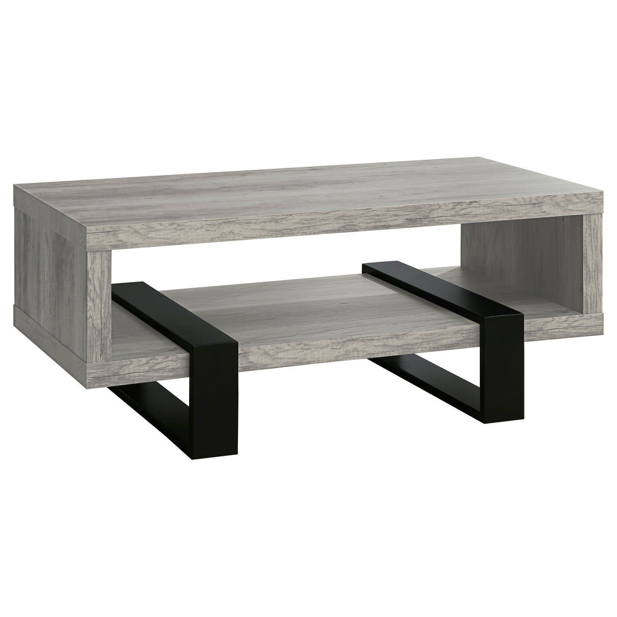 Dinard Grey Driftwood Cocktail Coffee Table