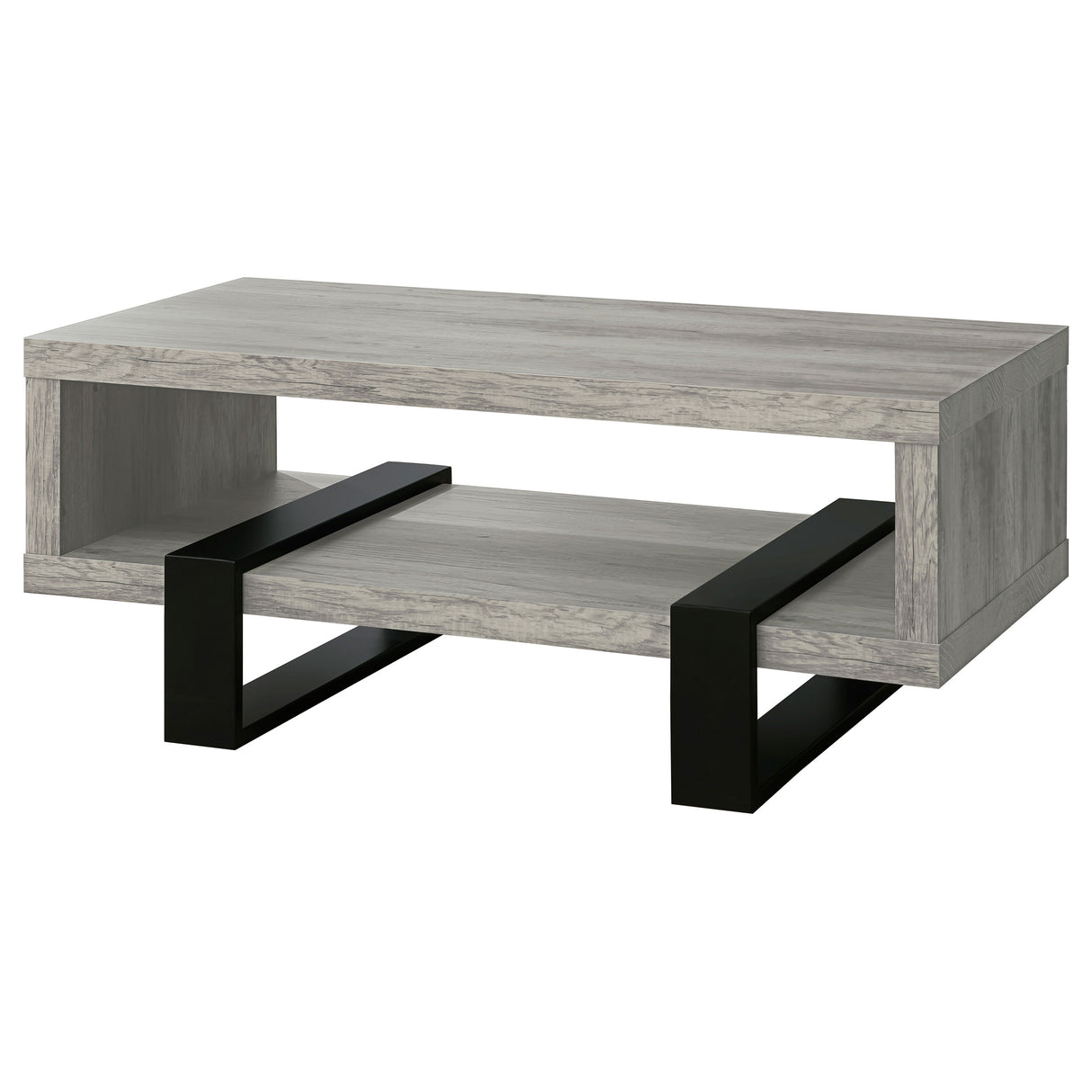Dinard Grey Driftwood Cocktail Coffee Table