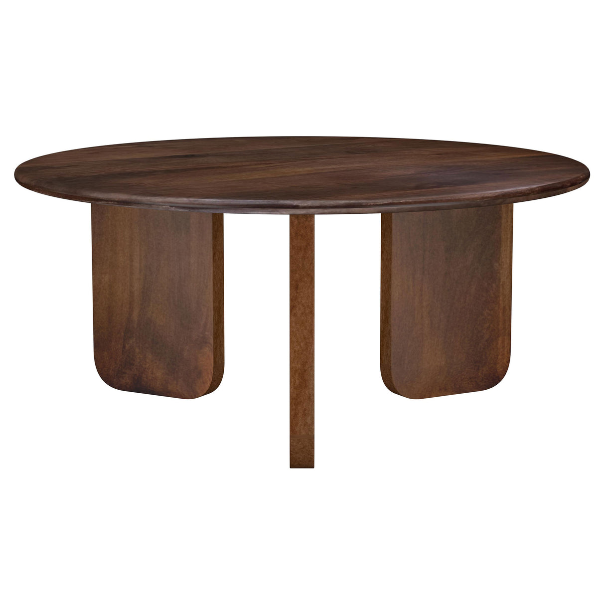 Dale 2-Piece Solid Wood Coffee and End Table Set, Brown