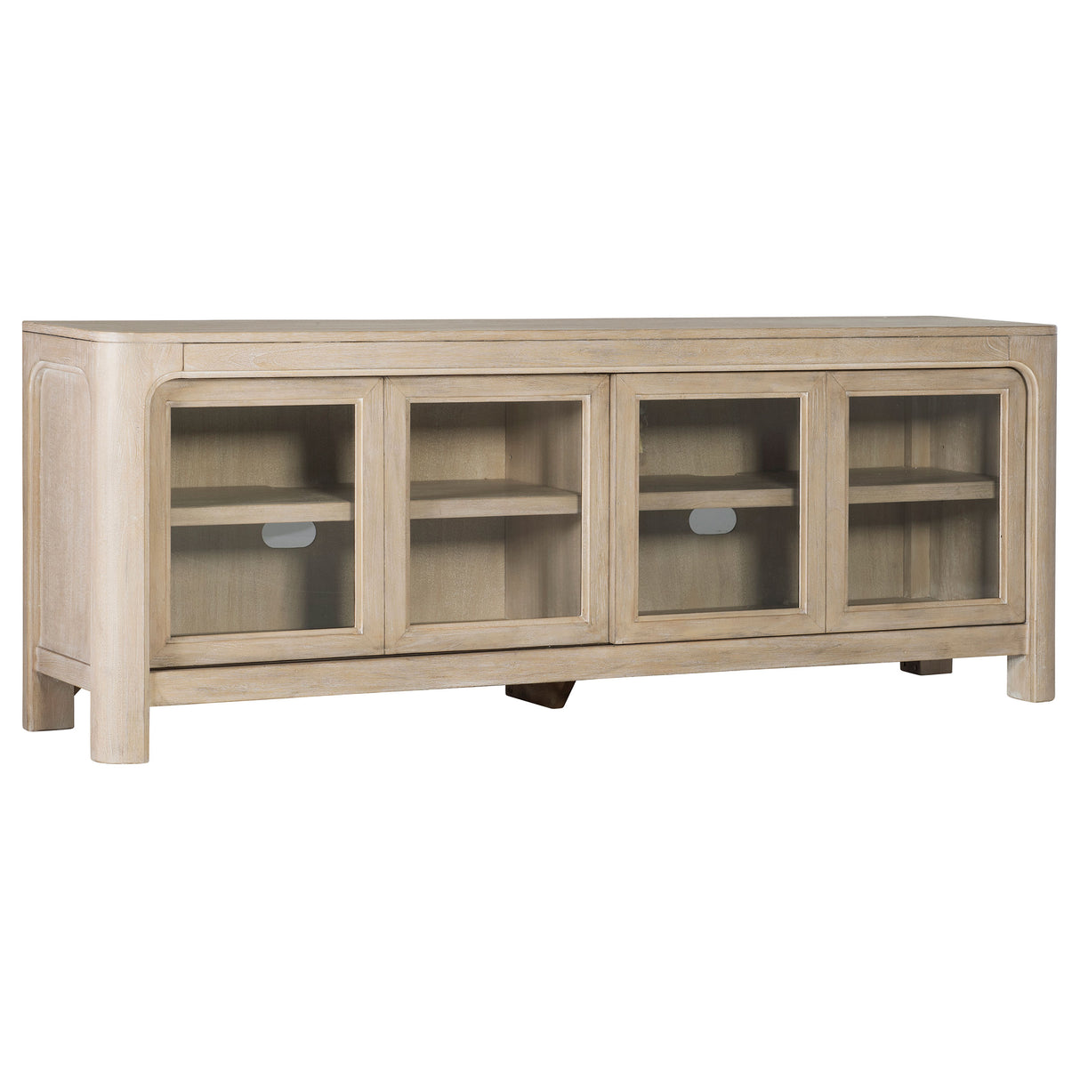 Solano 71-inch 2-Door TV Stand Media Console Weathered Mango