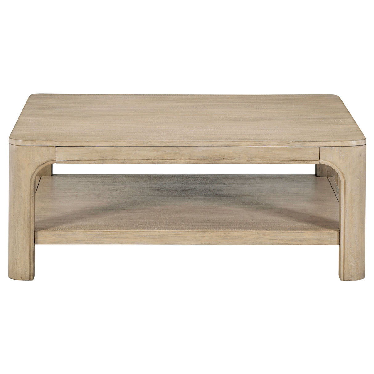 Solano 2-Piece Square Coffee Table Set, Weathered Mango