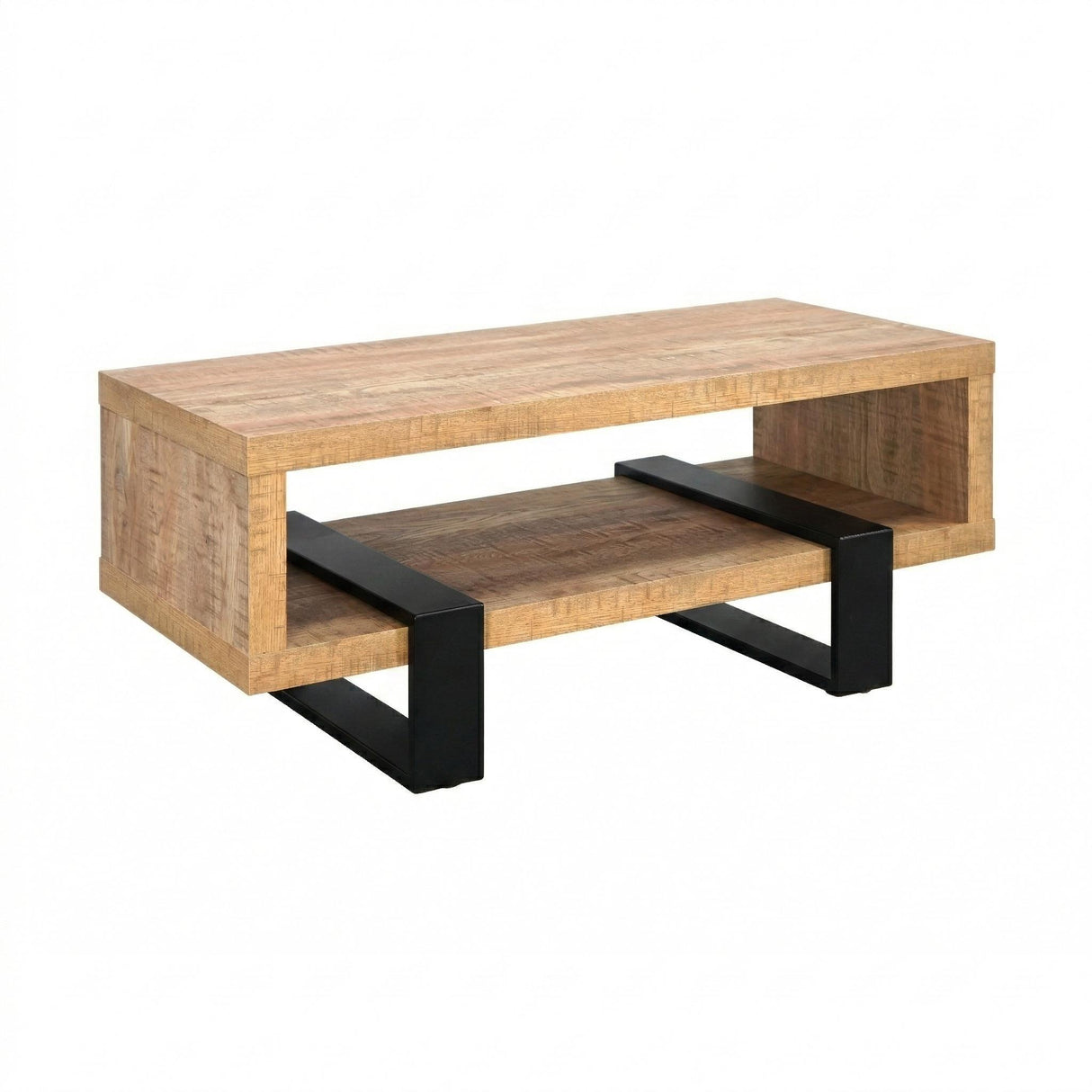 Dinard Engineered Wood Cocktail Coffee Table in Mango
