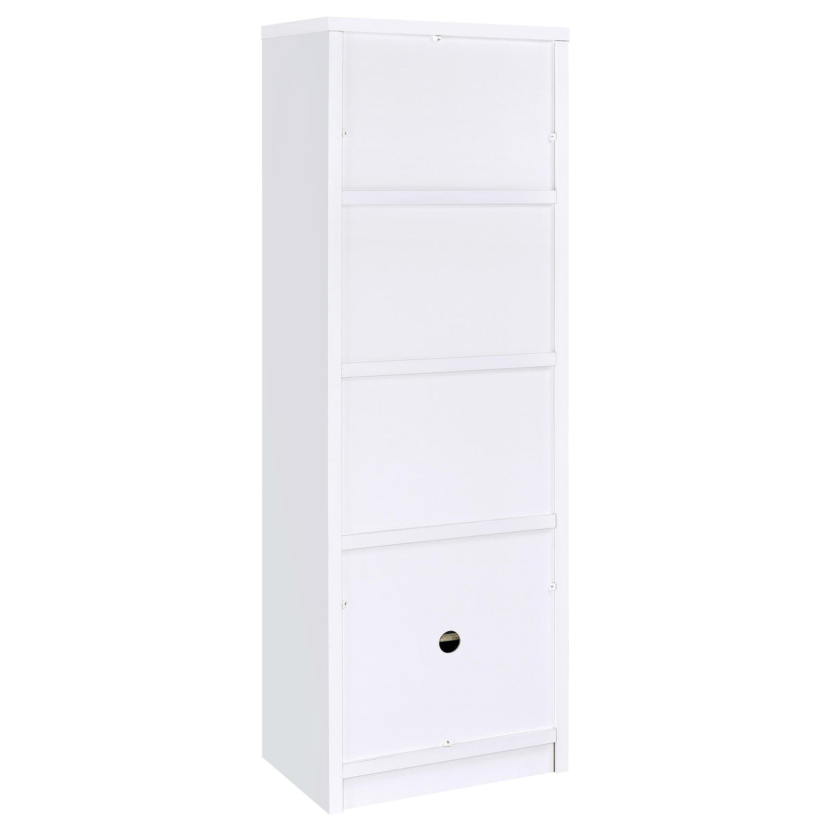 Laughlin 3-Piece Entertainment Center TV Stand White