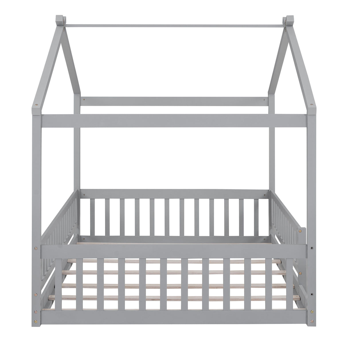 Bed House Bed Frame With Fence