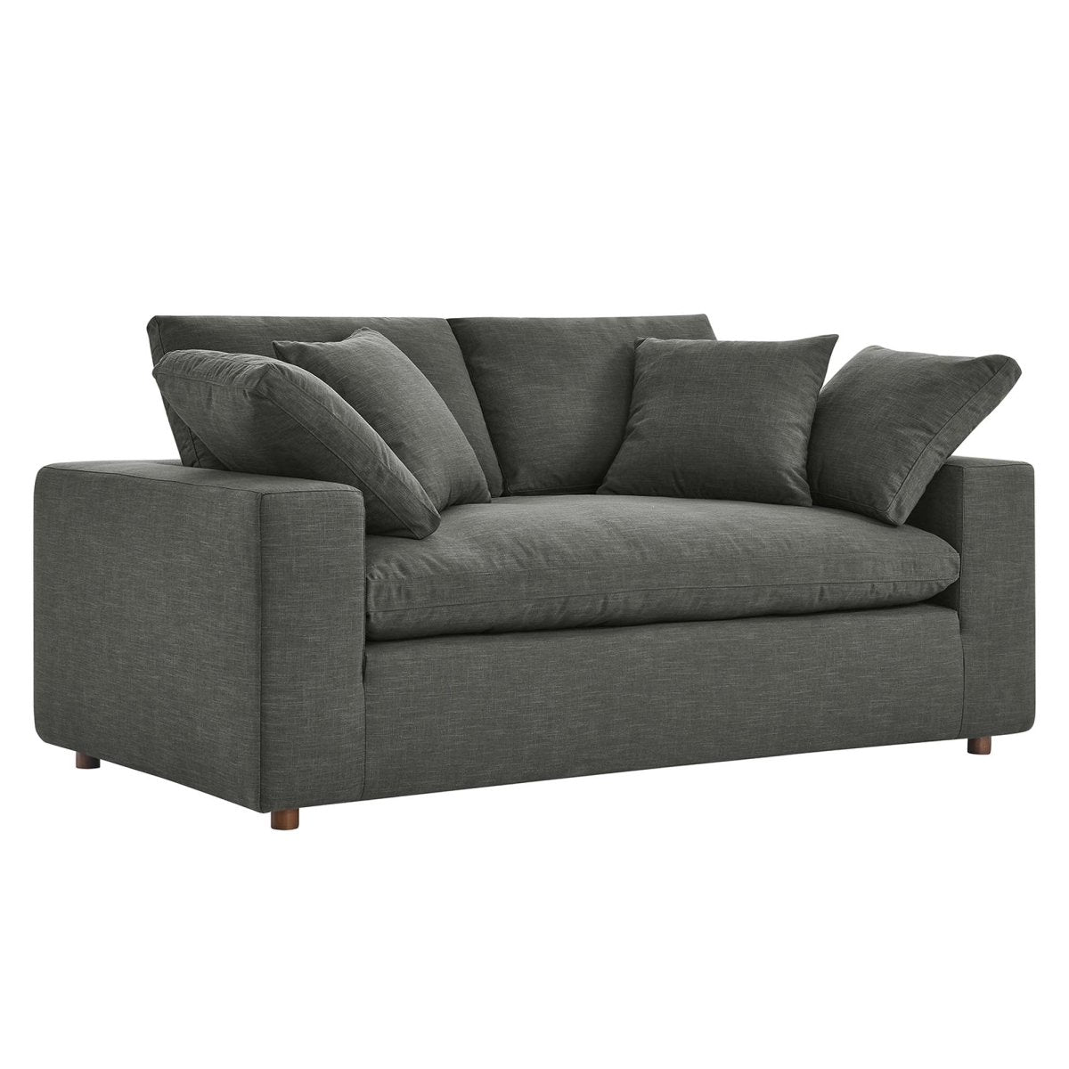 73 - Inch Commix Down Filled Overstuffed Fabric Loveseat - Loveseats available at Alpine Outlets in Denver