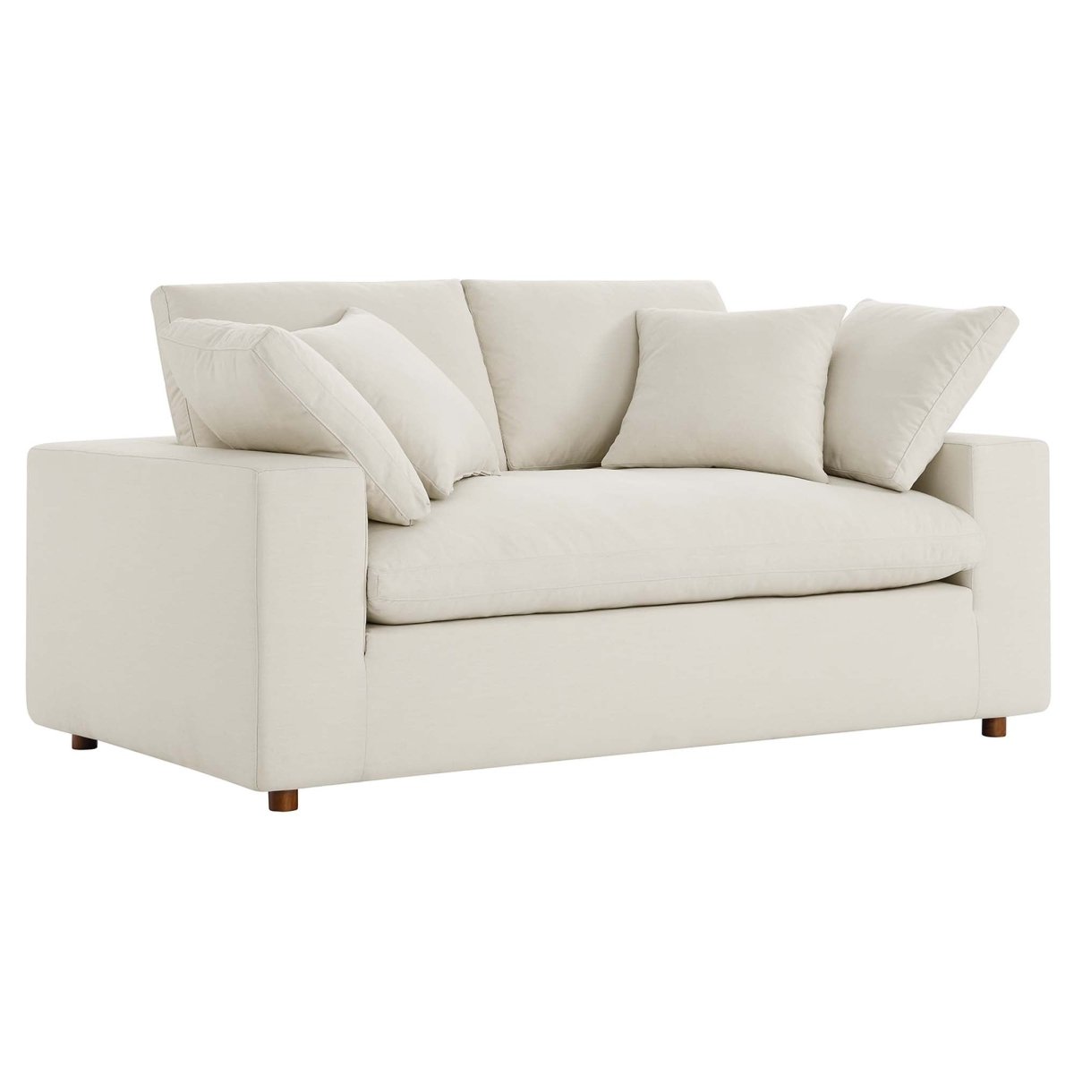73 - Inch Commix Down Filled Overstuffed Fabric Loveseat - Loveseats available at Alpine Outlets in Denver