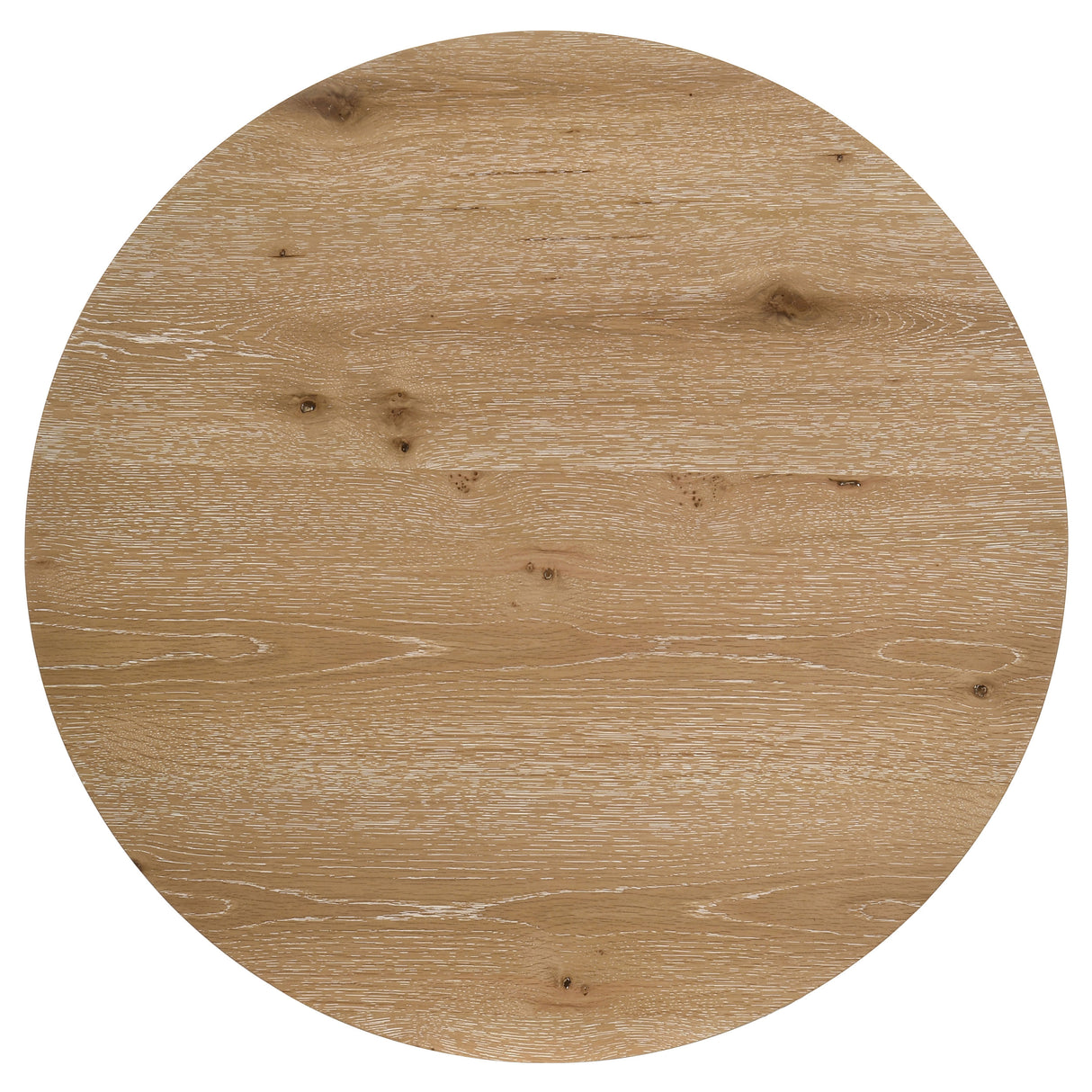 Kessler 2-Piece Round Coffee Table Set, Light Oak