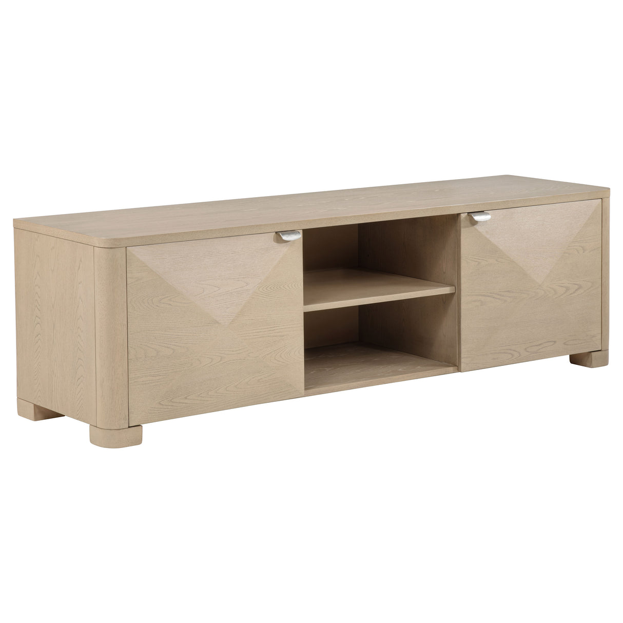 Marcelo 71-Inch TV Stand Media Console Light Elm