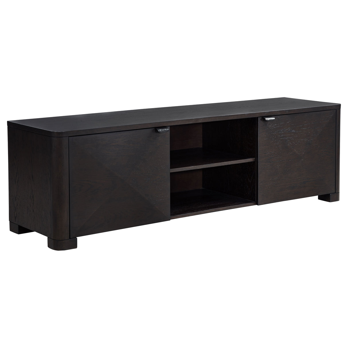 Marcelo 71-Inch TV Stand Media Console in Coffee