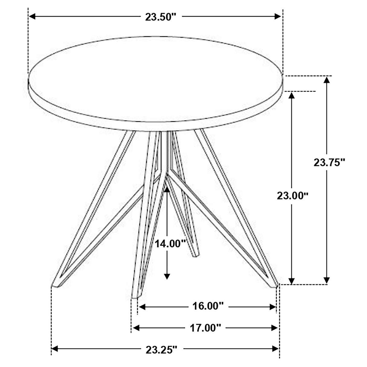 Hadi 2-Piece Round SmartTop Coffee and End Table Set, Cement