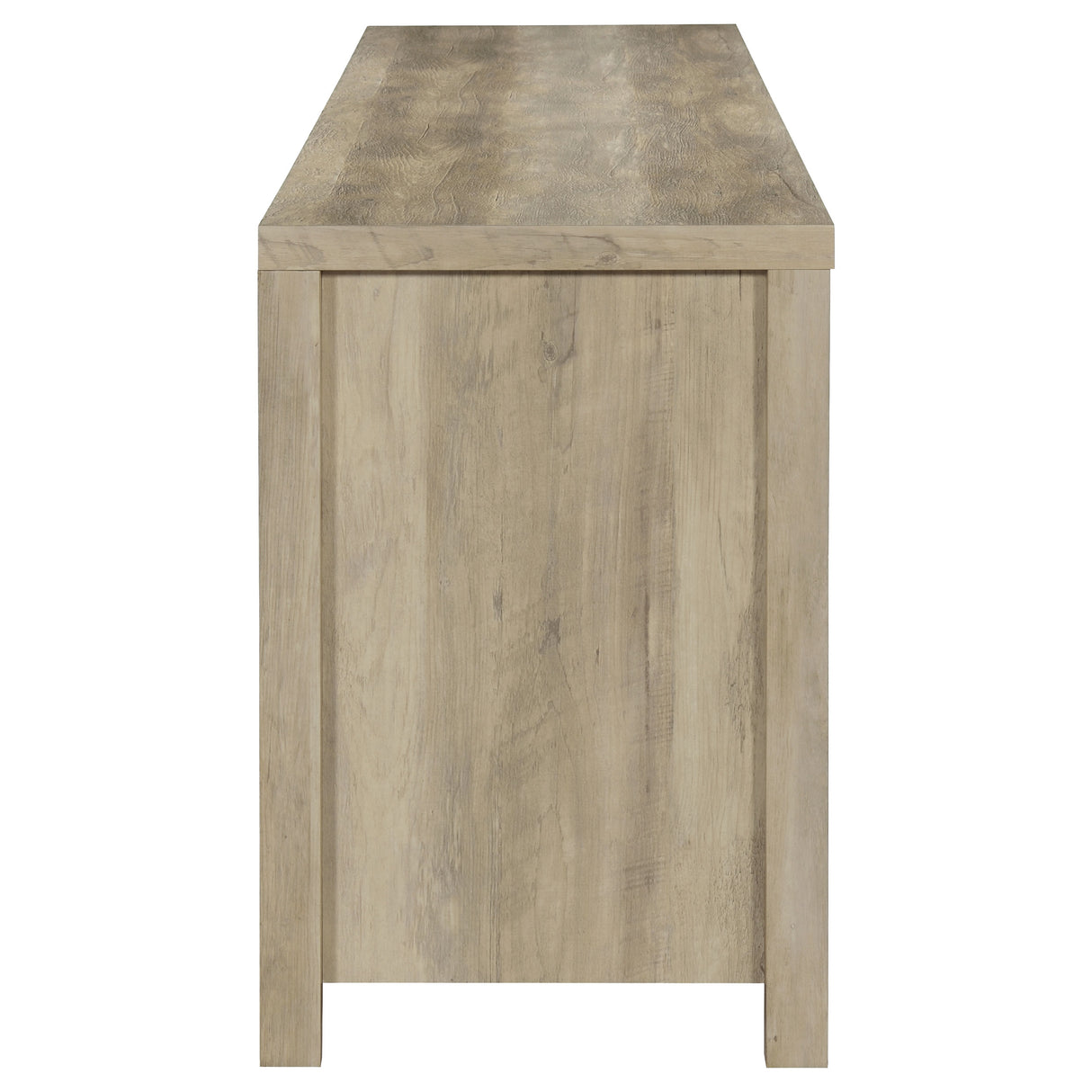 Madra 2-Door TV Stand 79 Inch Distressed Pine