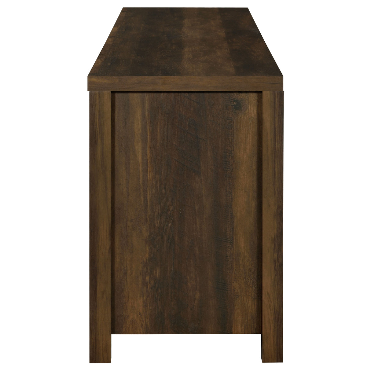 Madra 2-Door TV Stand, Dark Pine, 79-inch