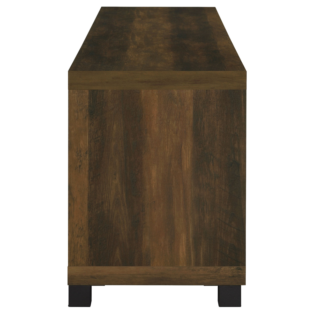 Sachin 4-Door Dark Pine TV Stand - 79 Inch