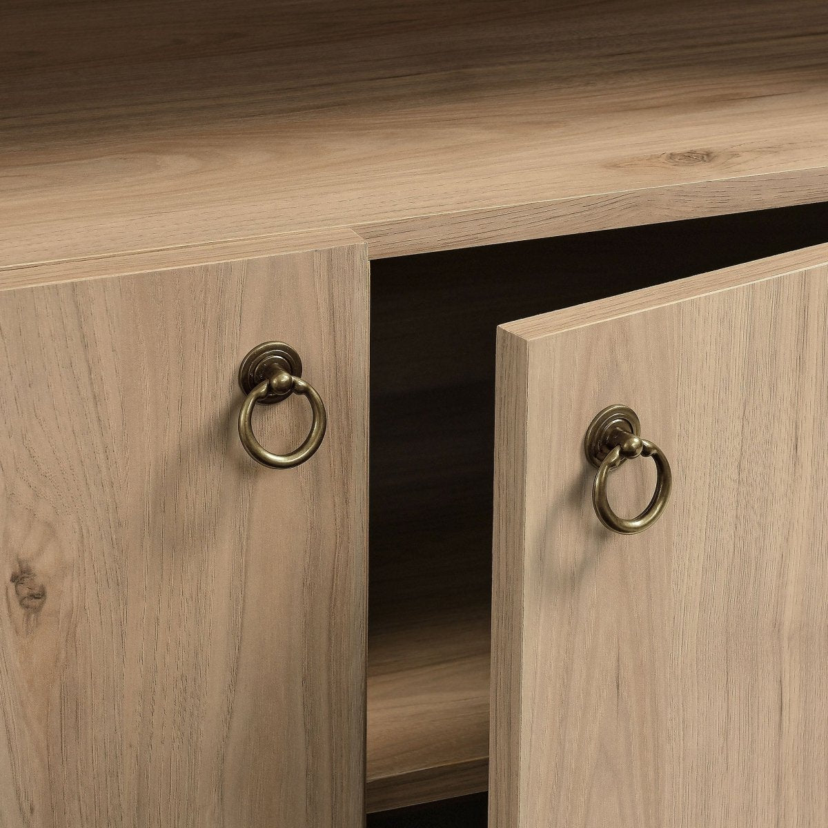 74" Tall Arched Storage Display Cabinet and Bookshelf - Bookcases available at Alpine Outlets in Denver