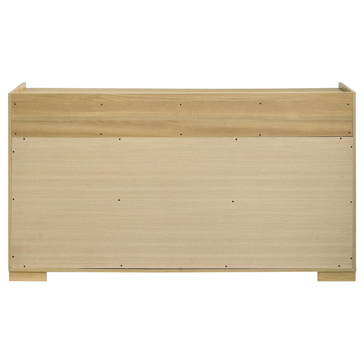 Lincoln - 6 Drawer Dresser - Natural / White
