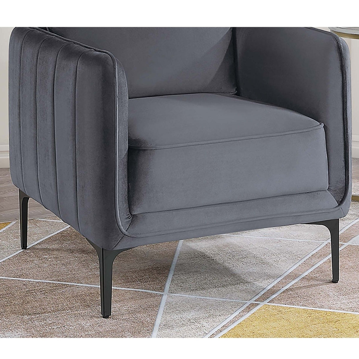 Elegant Accent Chair, Upholstered